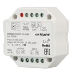 Диммер SMART-D5-DIM-IN (230V, 1A, TRIAC, 2.4G) (Arlight, IP20 Пластик, 5 лет)