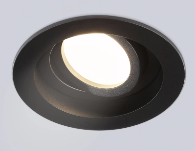 Светильник встраиваемый TN102756 BK черный IP20 GU5.3 D98*32