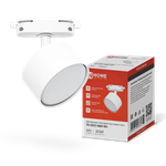 Светильник трековый TR-GX53 SBM-WH бел. IN HOME 4690612056357
