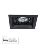 Точечный встраиваемый светильник Arte Lamp CANIS A6661PL-1BK, 1хGU10