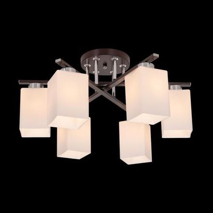 Citilux Маркус CL123161 Люстра потолочная Венге Хром