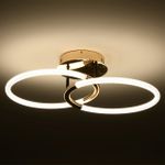 6545/61CL LEDIO LN23 068 золотой, черный Люстра потолочная LED 68W 3000-6000K 4051Лм 220V LARA