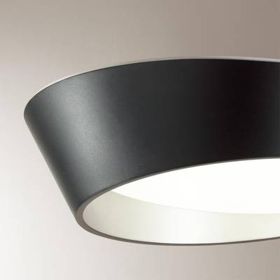 7694/60L AVRA LED SN 28 Светильник металл/акрил/белый/черный/серебристый LED 60Вт 3000-6000K D500 IP20 пульт ДУ APEX