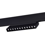 ST372.406.12 Магнитный трековый светильник SMART Черный LED 1*12W 2700K-6500K 1 080Lm Ra90 36° IP20 L225xW22xH136 48V