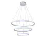 08223,01A(4000K) Люстра диммируемая Тор белый d80+60+40 h150 Led 110w (4000K)