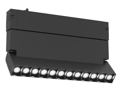 Светильник трековый светодиодный Magnetic SMART 220V 25mm GL8090 BK черный IP20 9W 3000-6000K 24° 220*25*138