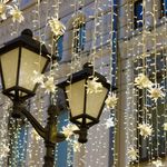 Новогодняя гирлянда нить белый 10м IP65 400-101 белый