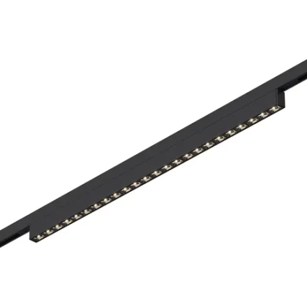 ST666.446.20 Магнитный трековый светильник Черный LED 1*20W 4000K 1 060Lm Ra>90  IP20 L387xW10xH18 24V