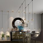 358669 OVER NT21 230 золото Светильник накладной светодиодный IP20 LED 4000К 12W 220V PATERA