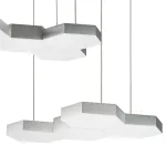 750262 Люстра подвесная FAVO LED-80W 3840LM Silver 3000K Lightstar