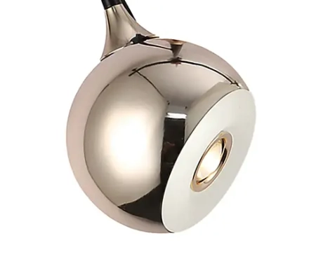 07529-1A,33 Подвес Тимо золото d12 h165 Led 8W (4000K) с лифтом