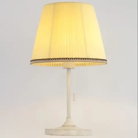 Citilux Линц CL402723 Настольная лампа патина с кремовым абажуром