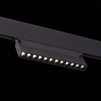 ST364.436.12 Магнитный трековый светильник Черный LED 1*12W 3000K 1 009Lm Ra>80 36° IP20 L219xW22xH108 48V