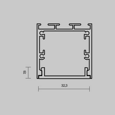 Рассеиватель для профиля 35×35 (Белый, 10 м), ALM-35-O-DF-10M 642042. TM Maytoni
