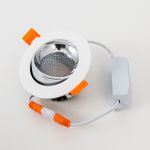 Citilux Альфа CLD001NW1 LED Встраиваемый светильник Белый Хром