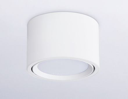 Накладной поворотный светильник TN6805 WH белый GX53 D100*65