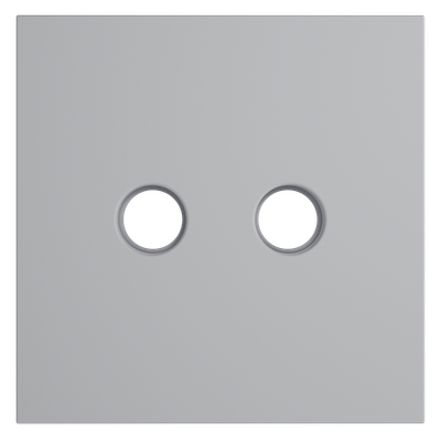 VLS001616 Накладка для розетки телевизионной оконечной TV+SAT, S70 (серый). (ТМ Maytoni)