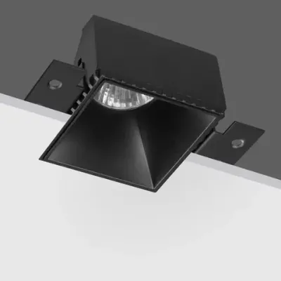 370998 WIR NT25 622 черный Светильник встраиваемый для ГКЛ потолка IP20 GU10 50W 220V NIMBUS
