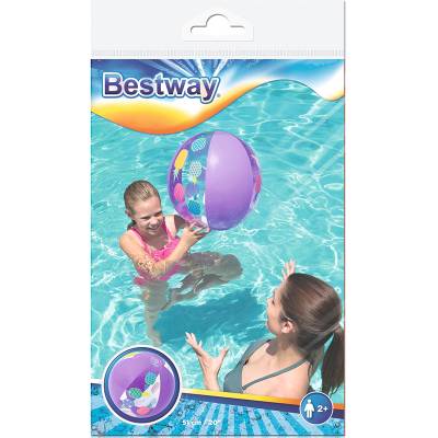 Мяч надувной пляжный дизайнерский 51 см 31036 Bestway