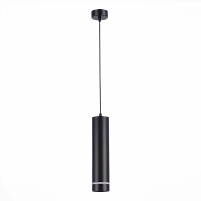 ST115.433.12 Светильник подвесной Черный LED 1*12W 3000K 936Lm Ra>90 120° IP20 D80xH300 165-265V