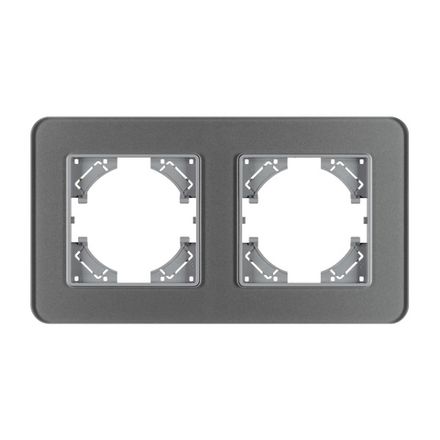 Рамка стеклянная FRM-OMALI-SFGS-2-GR (Arlight, -)