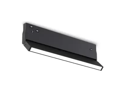 Светильник светодиодный трековый Magnetic 48V 10mm GL2350 BK черный IP20 10W 3CCT 3000/4200/6400K 200*10*73