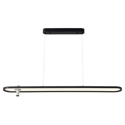 Светильник подвесной Crystal Lux CONTOUR SP45W LED BLACK 3800/245