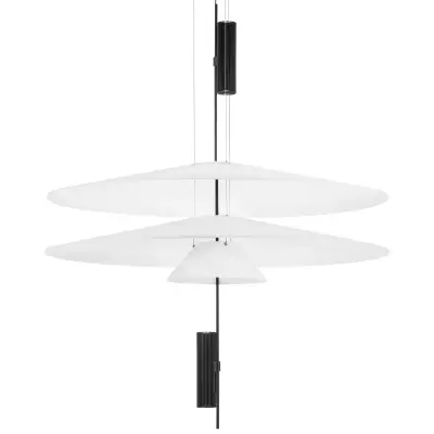 814531  2КОР! Люстра VIOLA LED 3x6W 560LM ЧЕРНЫЙ/БЕЛЫЙ 3000K Lightstar