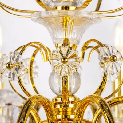 790112 Люстра SCHON 11х60W E14 Gold Lightstar