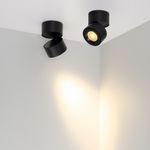 Светильник SP-POINT-SURFACE-R85-12W Warm3200-MIX (BK, 36 deg, 230V) (Arlight, IP20 Металл, 5 лет)