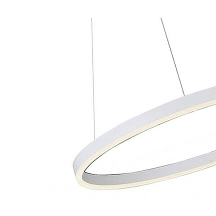 08213,01A(4000K) Подвес Тор белый d60 h150 Led 33W (4000K) 2 типа крепления