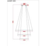 Подвесная люстра Arte Lamp ORIONE A2182SP-160CC, 1хLED