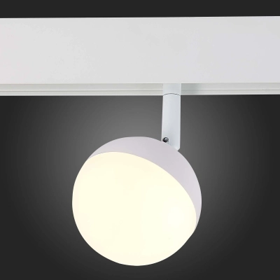 ST358.536.07 Магнитный трековый светильник белый LED 1*7W 3000K 520Lm Ra>80 120° IP20 L120xW90xH192 48V