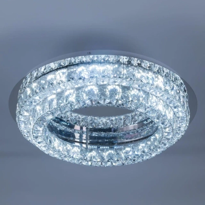 Eletto Olimpia EL330C80.1 LED Люстра хрустальная с пультом Хром