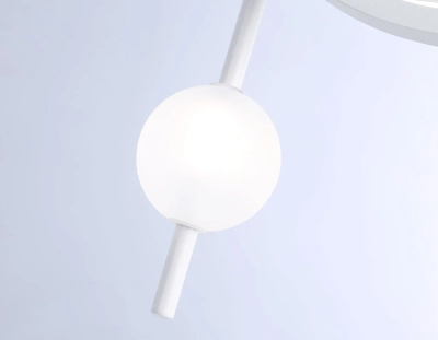 Светильник светодиодный подвесной FL66431 WH белый 4200K 13W 240*60*1580 (Без ПДУ)