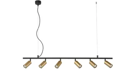Светильник потолочный Crystal Lux CLT 015C6 L1200 BL-GO 1400/236