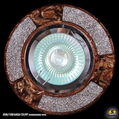 6063/YES MR16 CF/SV светильник точечный Sneha, GU5.3х1