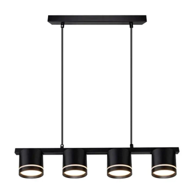 Подвесная люстра Arte Lamp LEGACY A8024SP-4BK, 4хGX53