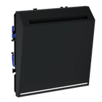 VLS010708 Выключатель встраиваемый VOLTUM S70 карточный 16А, (черный матовый). (ТМ Maytoni)