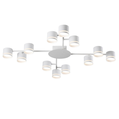 8235/12C COMFI LN26 242 белый, металл Люстра потолочная LED GX53 12*12W 220V GARETA