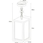Уличный подвесной светильник Arte Lamp BELFAST A4569SO-1BK, 1хE27