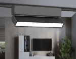 Светильник светодиодный трековый для шинопровода Magnetic Ultra Slim GV1486 BK черный IP20 10W 4200K 48V 230*26*80