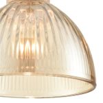 8054/1A SUSPENTIONI LN25 310 дерево/амбер металл/стекло Подвесной светильник E27 1*60W 220V NATANA