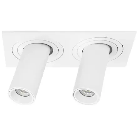 i526262 Светильник INTERO TUBO LED 10W*2 500LM*2 60G БЕЛЫЙ 3000K (217526+217262+217262)