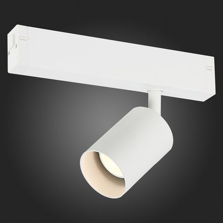 ST505.506.01 Св-к трек. Белый GU10 1*50W  IP20 L82xW70xH172 180-240V Без ламп