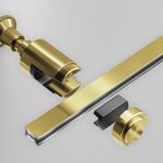 Крепление настенное Wall одинарное Flarity латунь, TRA155CW-S1-BS. TM Maytoni
