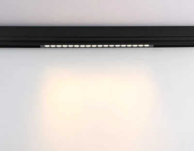 Светильник светодиодный диммируемый для шинопровода Magnetic 220V GL1314 BK черный IP20 24W 3000K-6400K 24° 455*25*42 (Без ПДУ)