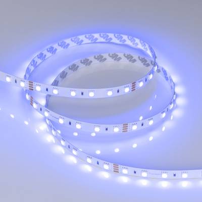 Лента RT-B60-10mm 24V RGB (14.4 W/m, IP20, 5060, 50m) (Arlight, Открытый)