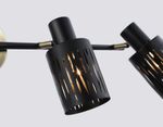 Светильник накладной TR8670/4 BK/SB чёрный/бронза E14/4 max 60W 760*100*190