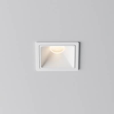 Встраиваемый светильник Alfa LED 3000К 10Вт 50°, DL043-01-10W3K-SQ-W-1. TM Maytoni